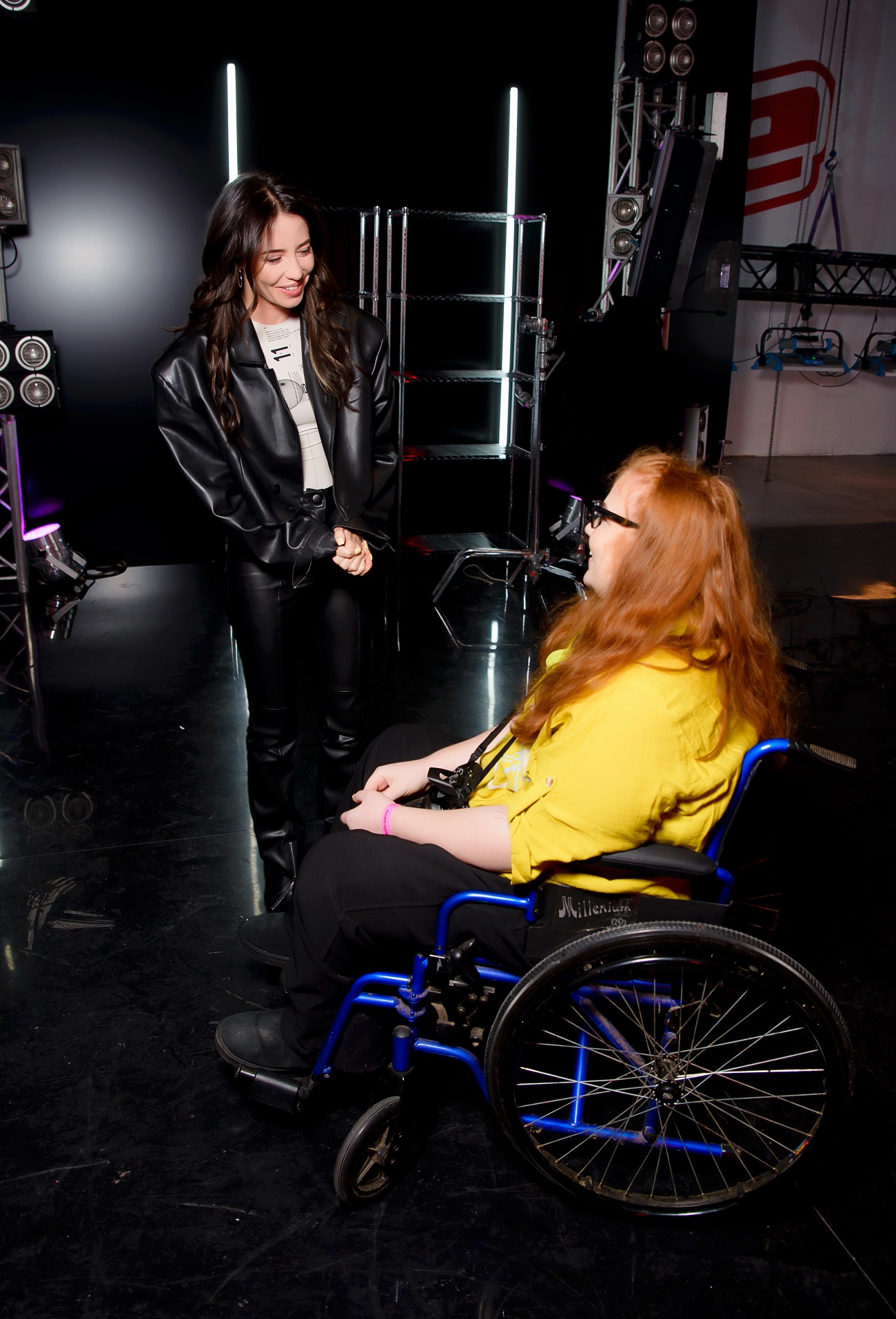 Надя Дорофеева помогла больной 14-летней девочке приблизиться к мечте (видео, фото)